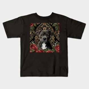 Royal Staffy Puppy Kids T-Shirt